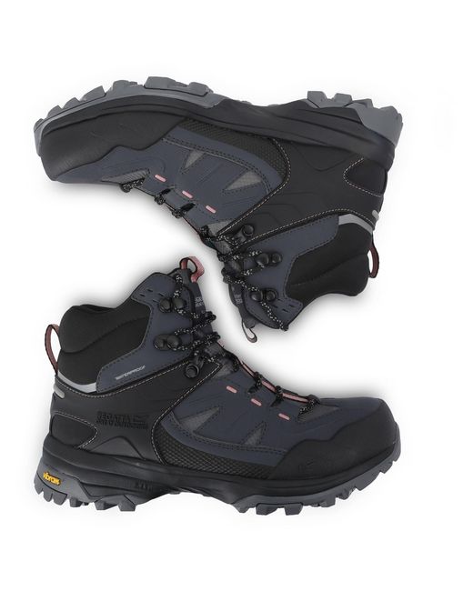 Regatta Black Regen Waterproof Isotex Boots