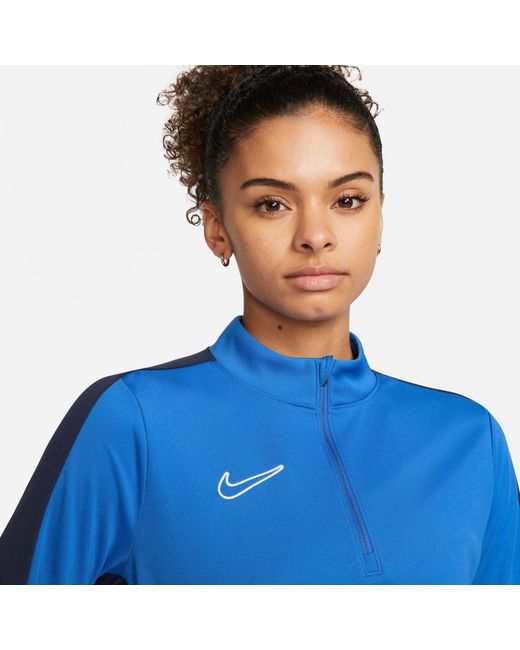 Nike Blue Academy 23 Drill Top