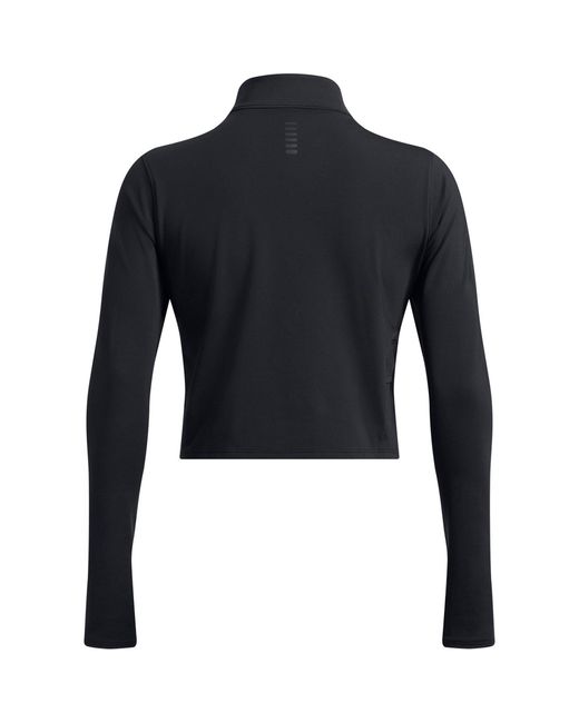 Under Armour Blue Launch Elite Half Zip Long Sleeve Performance Top