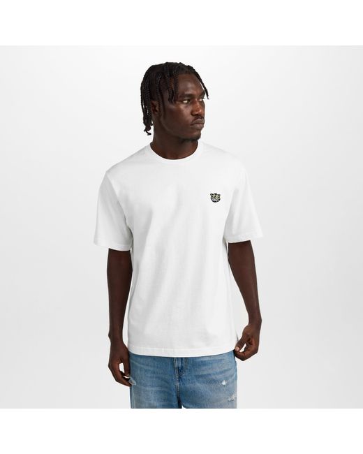 KENZO White Wild Tiger T-Shirt for men