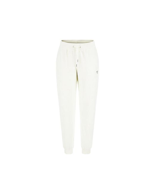 Guess White Couture Jogging Bottoms