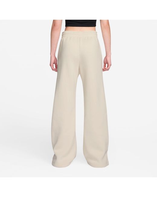 Nike Natural Open Hem Fleece Jogging Bottoms