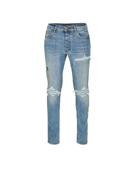 Amiri Blue Skinny Jeans for men