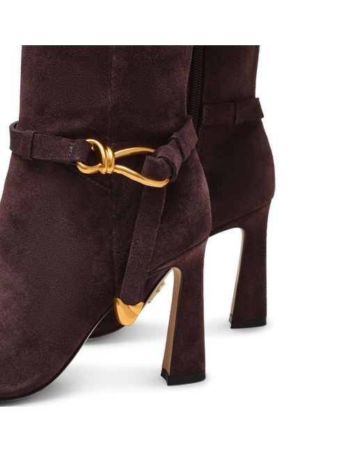 Steve Madden Brown Sirrens Suede Knee-High Boots