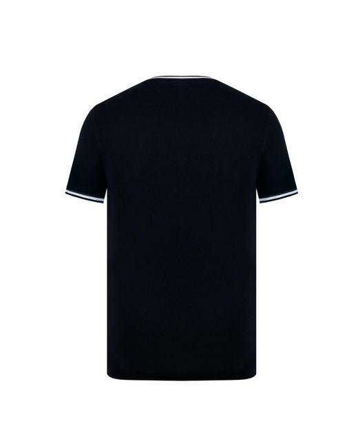 Slazenger 1881 Black Tipped T-Shirt for men