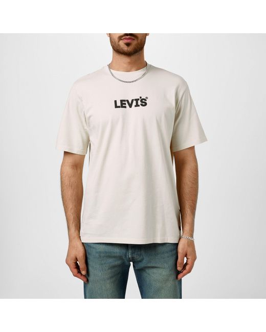 Levi's White Icon T-Shirt for men