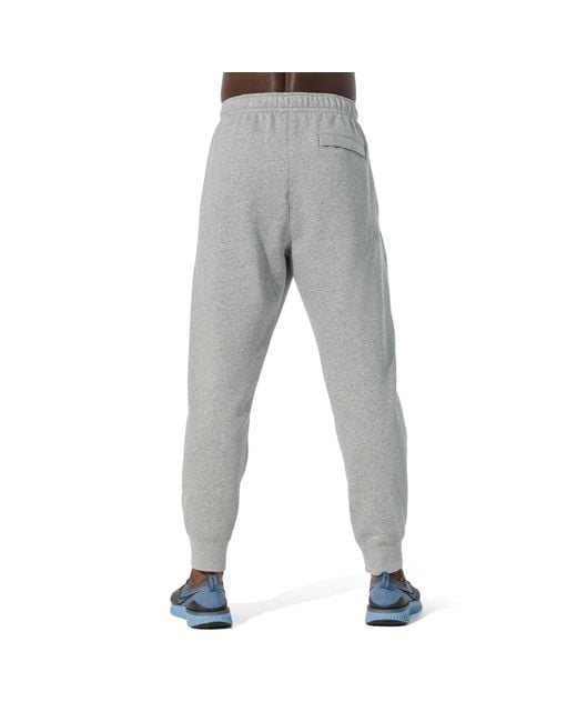 Nike Gray Sportswear Club Fleece Jogging Pants for men