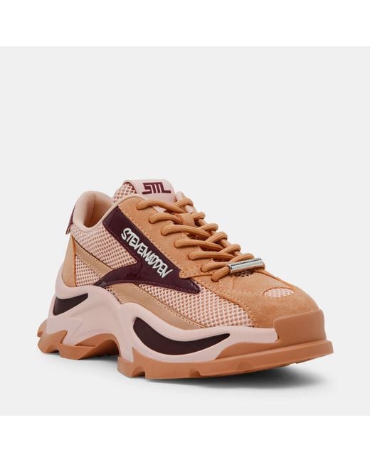 Steve Madden Pink Zoomz Chunky Trainers