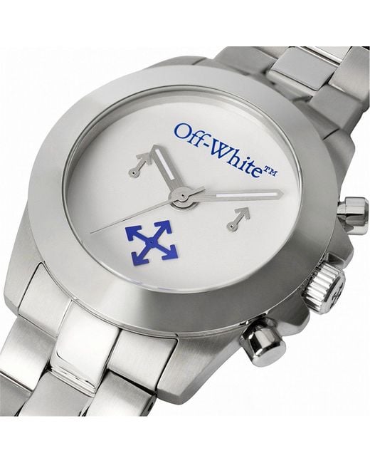 Off-White c/o Virgil Abloh Metallic Reset Watch for men