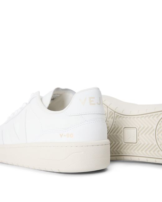 Veja White V-90 Chunky Trainers for men