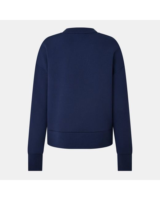 Varley Blue Rasco Crew Sweatshirt