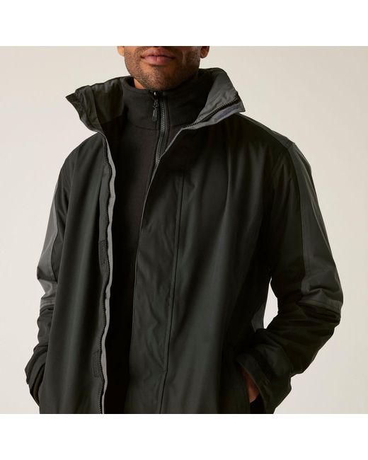 Regatta Black Defender Iii Waterproof 3 for men