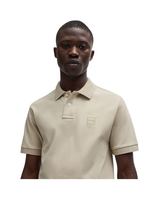 Boss Natural Passenger Premium Design Polo Shirt for men