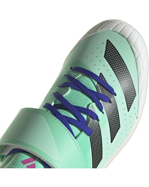 Adidas Green Adizero Javelin Shoes for men