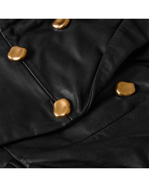 Donna Karan Black Leather Jacket