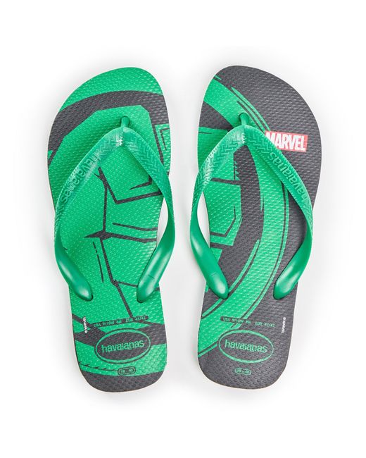 Havaianas Green Sandal Marvel Flip Flops for men