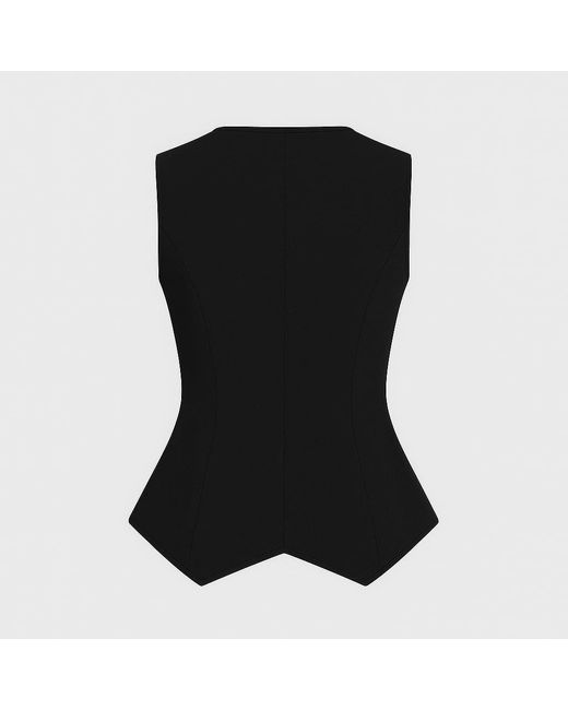 I Saw It First Black Button Waistcoat