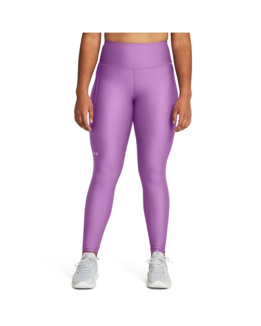 Under Armour S Heatgear Performance Tights Bottoms Provence Purple M