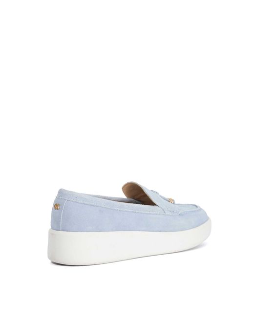 Dune Blue Gasket Loafers