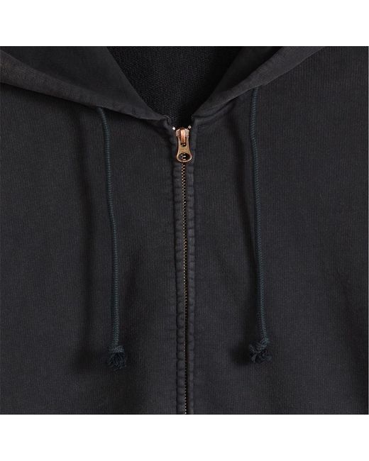 Levi's Gray Hayes Boxy Fz Hoodie for men
