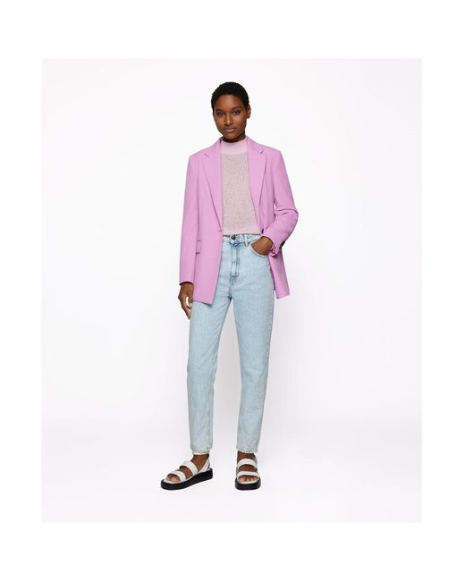 Boss Pink Jocalua9 Tailored Blazer