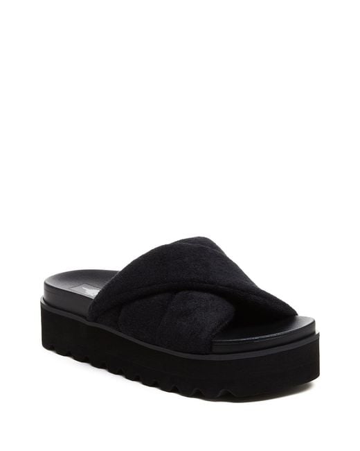 Rocket Dog Black Breeze Atlanta Terry Sandal