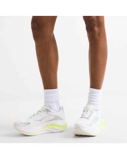 Hoka One One White Everyday Neutral Road Running Shoes