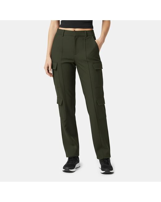 Jack Wills Green Ladies Cargo Trousers