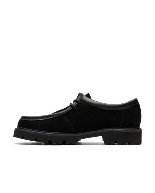 Clarks Black Moc Toe Formal Shoes for men