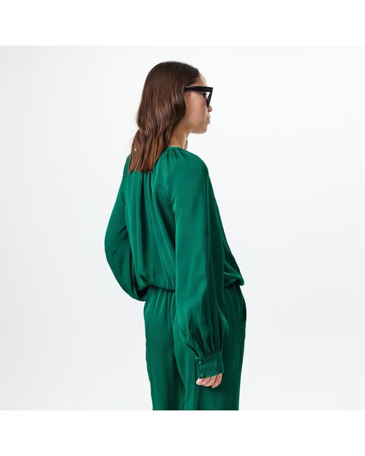 Tom Ford Green Structured Tailored Jumpsuit