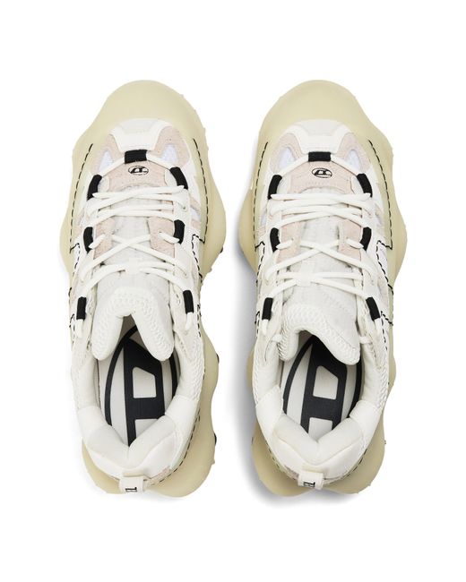 DIESEL White Everyday Neutral Road Running Shoes for men