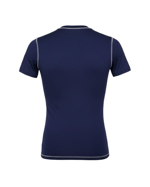 OXEN Blue Short Sleeve Baselayer Top for men