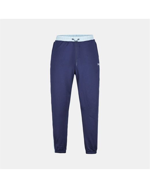 Everlast Blue Nrg Closed Hem Poly Tracksuit Joggers for men