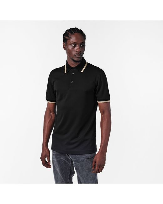 Dolce & Gabbana Black Travel Short Sleeve Polo Shirt for men
