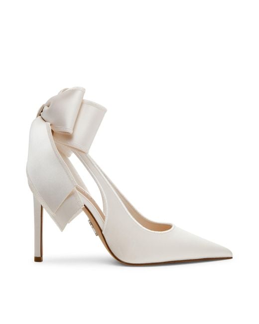 Steve Madden White Teacup Slingback