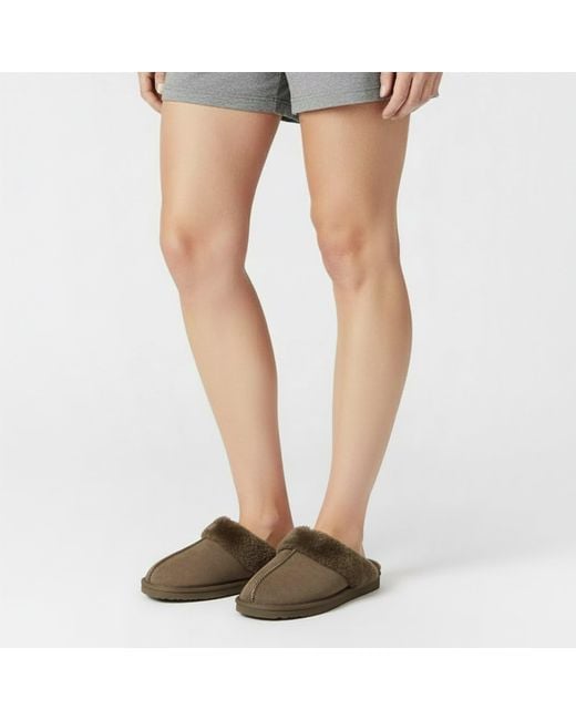 Jack Wills Brown Mule Slippers