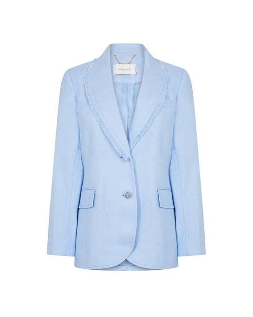 Zimmermann Blue Tama Jacket