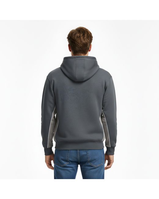 Slazenger 1881 Gray Fleece Sportswear Hoodie for men