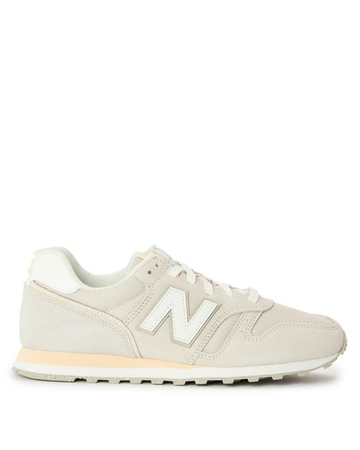 New Balance White Nb 373