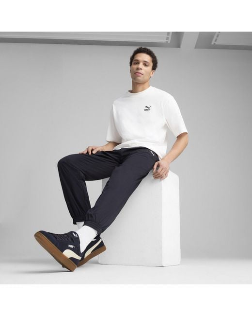 PUMA Blue Ess Woven Pants Cl Jogger for men