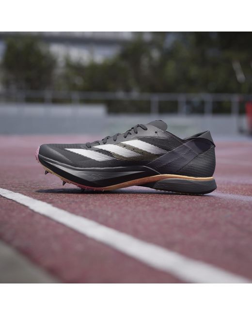 Adidas Blue Adizero Avanti Running Spikes Adults