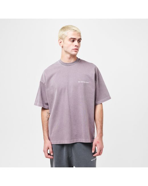 MKI Miyuki-Zoku Purple Uniform Tee for men