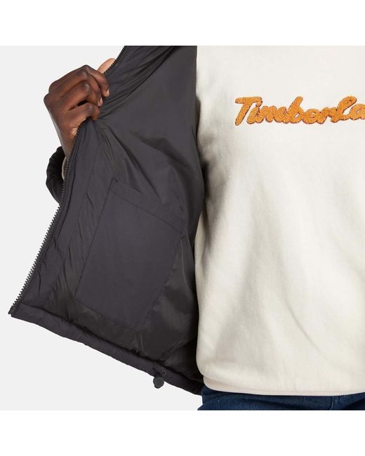 Timberland Blue Recycled Down Puffer Jacket