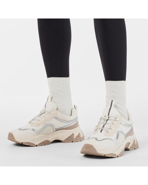 Steve Madden White Android-E Trainers