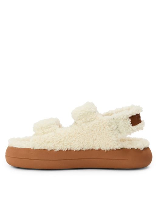 Moon Boot White Mn Bt Shearling Sndl Ld61