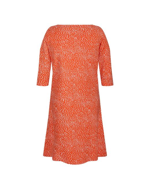 Regatta Red Paislee Smock Dress