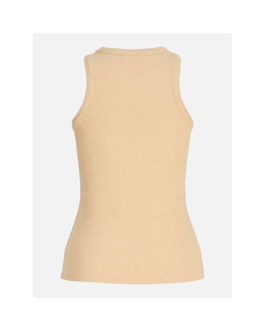 JJXX Natural Patch Rib Vest