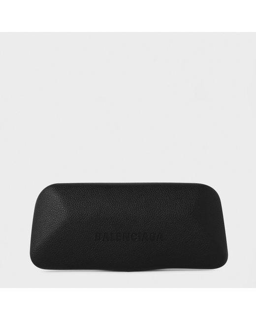 Balenciaga Metallic Rectangle Sunglasses for men
