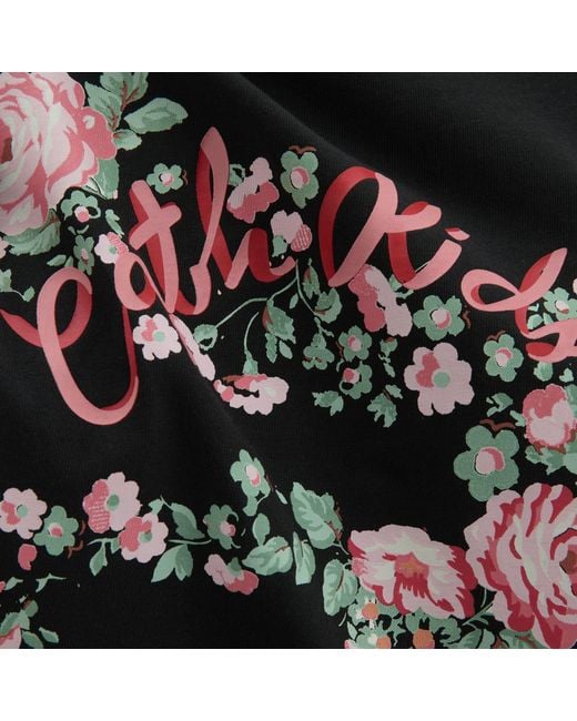 Regatta Black Cath Kidston Oversized T-Shirt