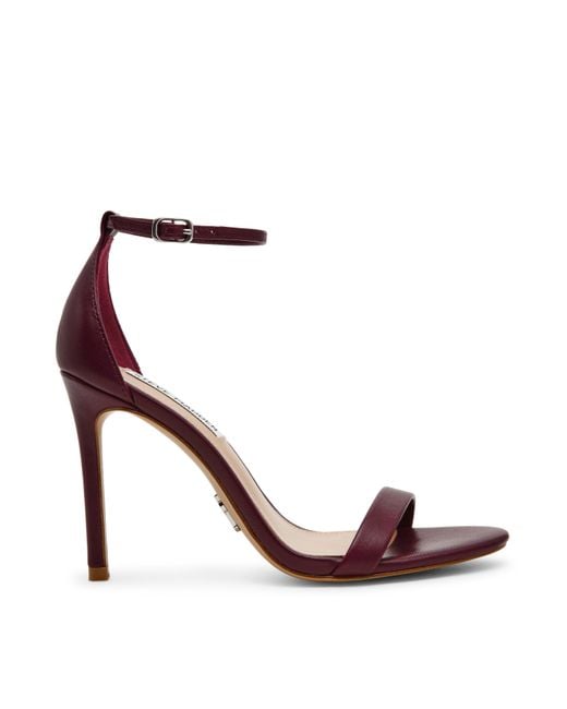 Steve Madden Brown Tecy Strapping Balanced Heel Heeled Sandals